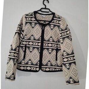 Geometric Patterned Jacket
